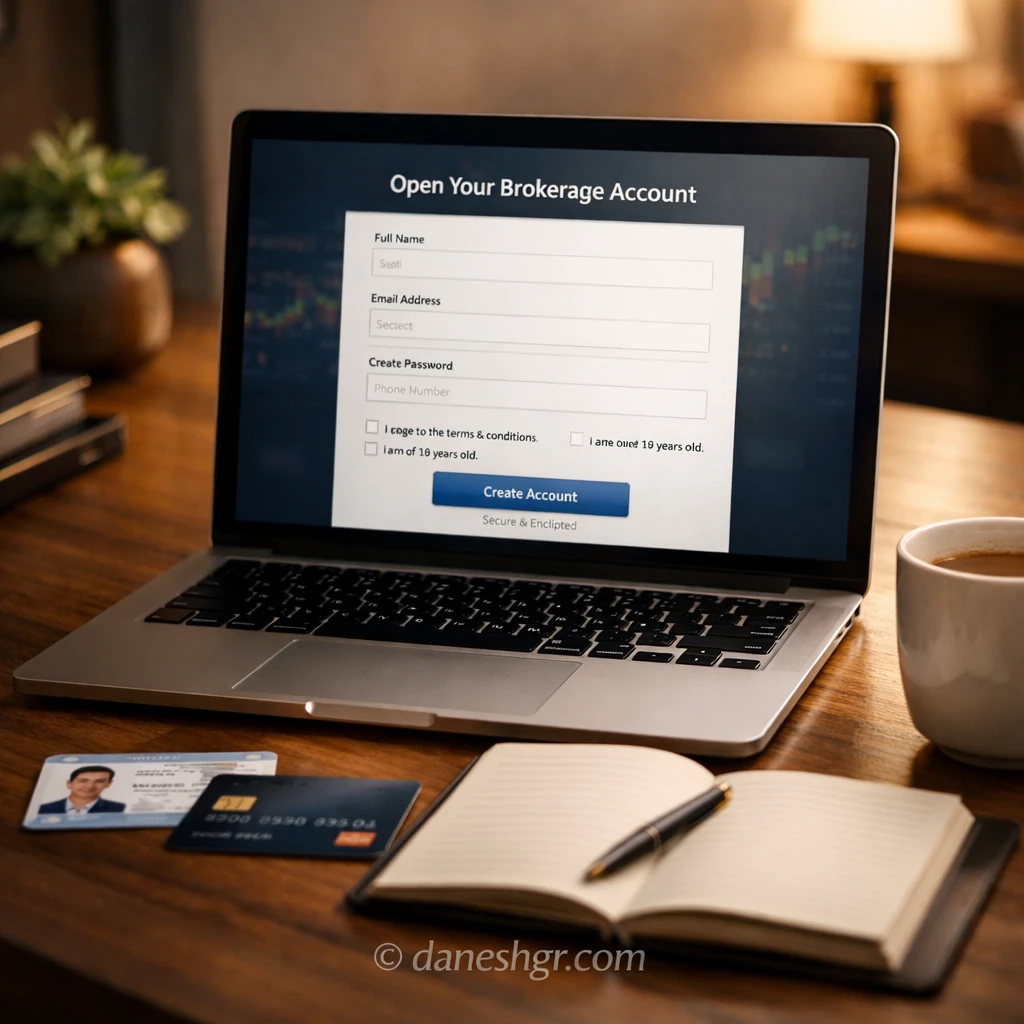 how to open a brokerage account for the first time