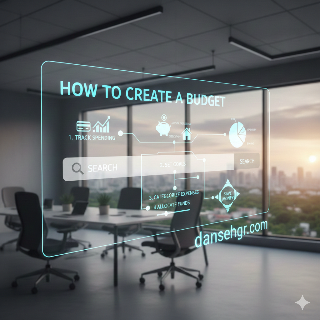 how to create a budget