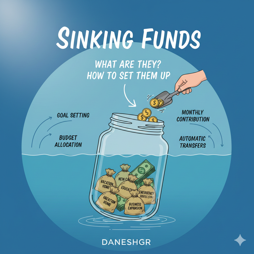 sinking funds: what are they and how to set them up