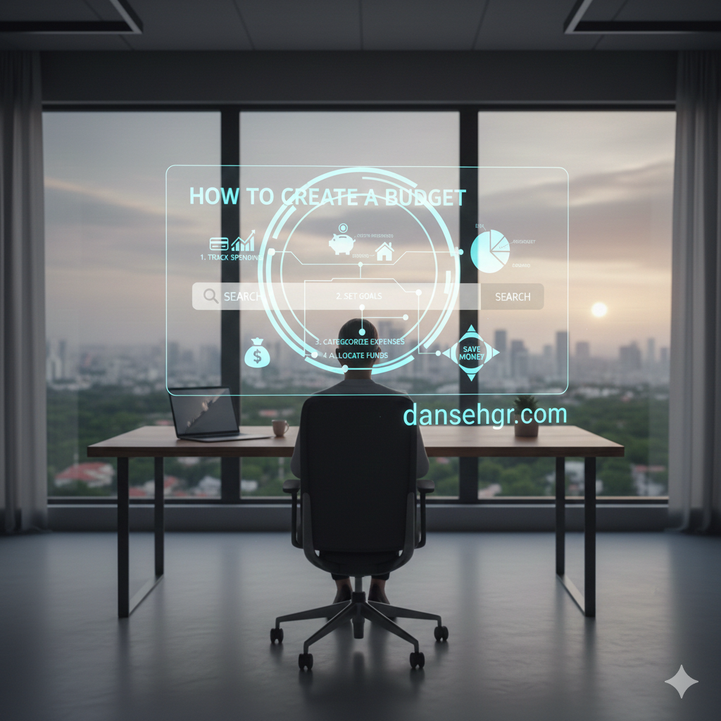 how to create a budget