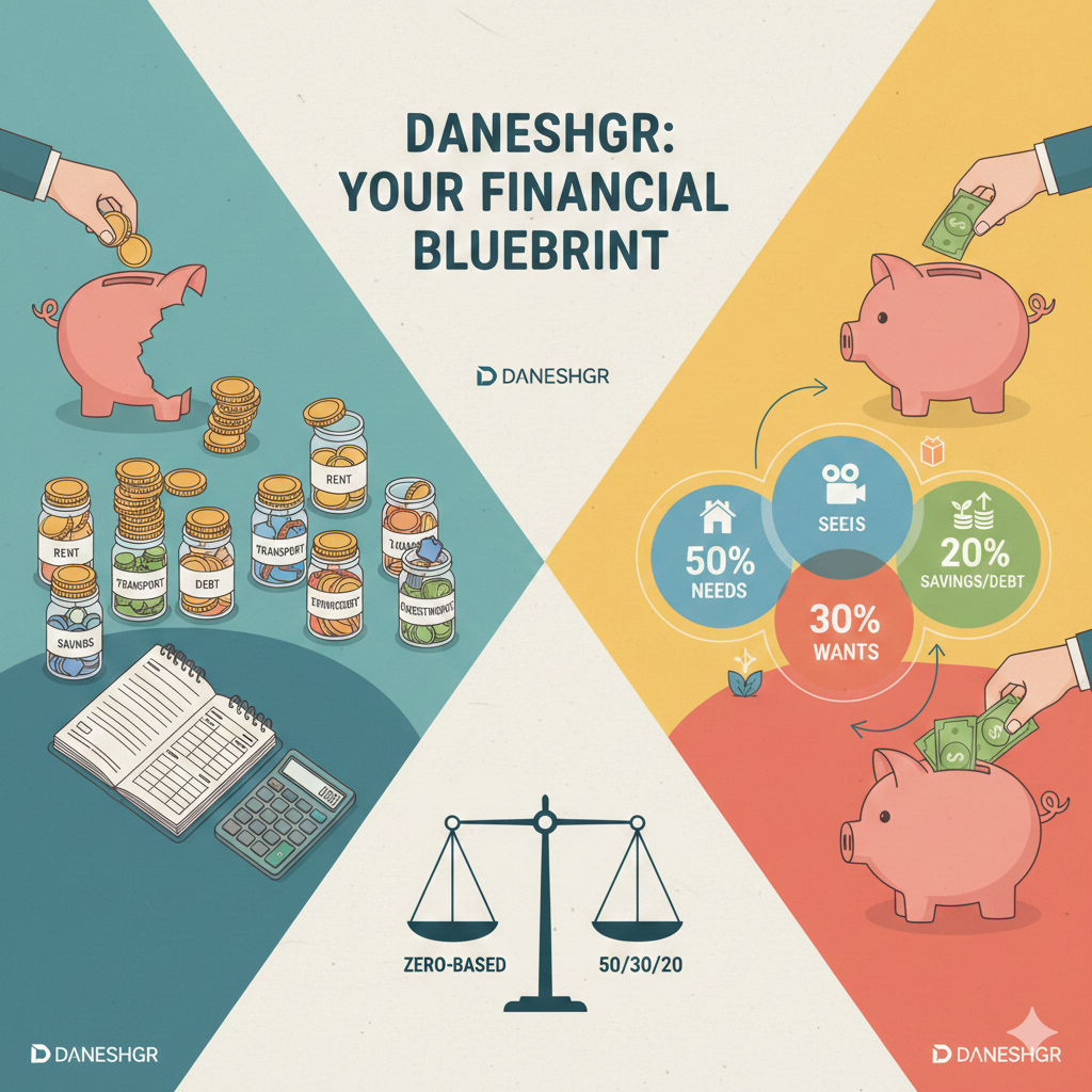 zero-based budgeting vs. 50/30/20 rule