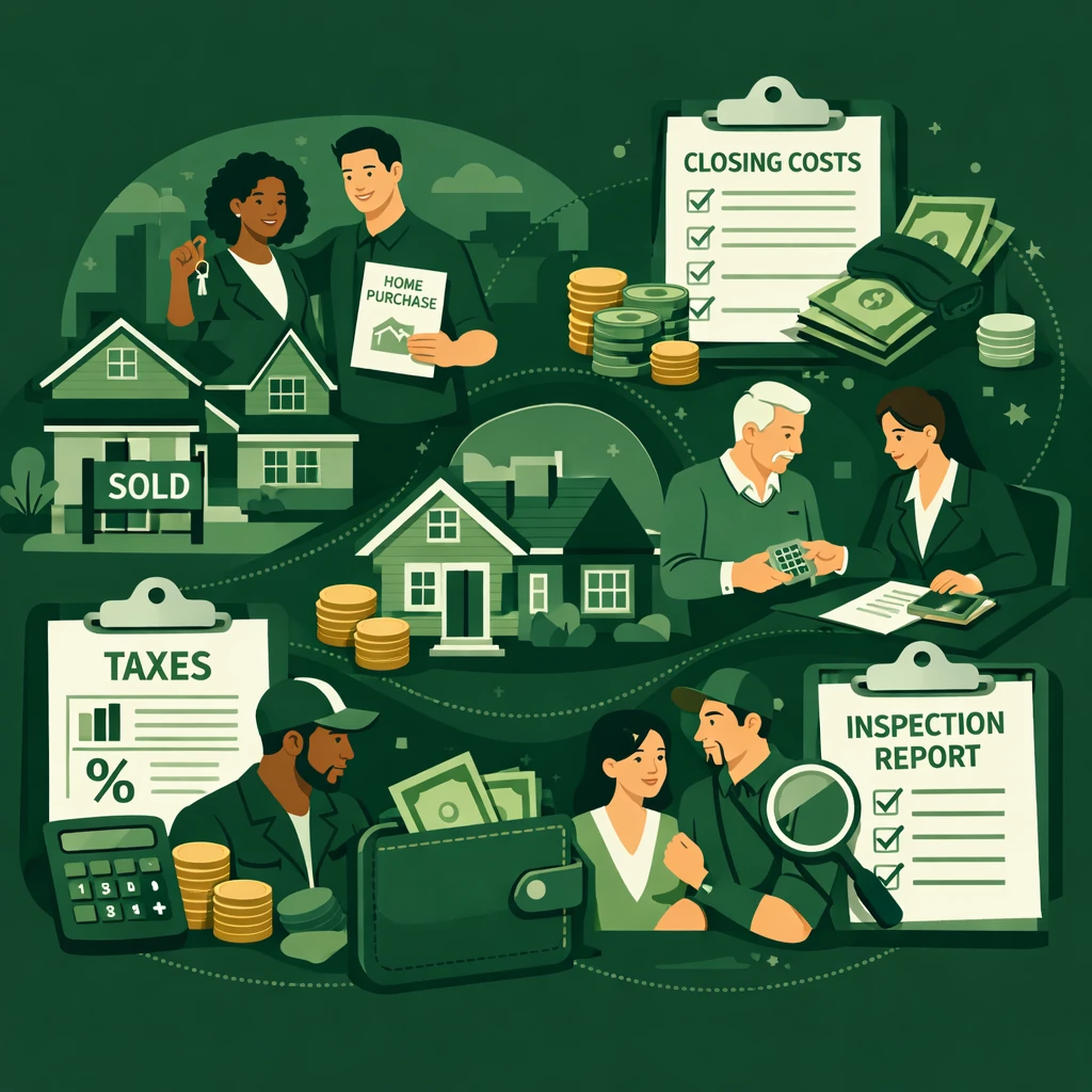 costs of buying a home besides the down payment