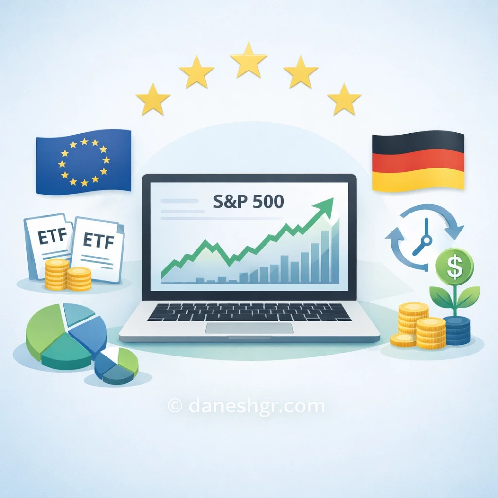 how to invest in S&P 500 from Europe (or UK, Germany, etc.)