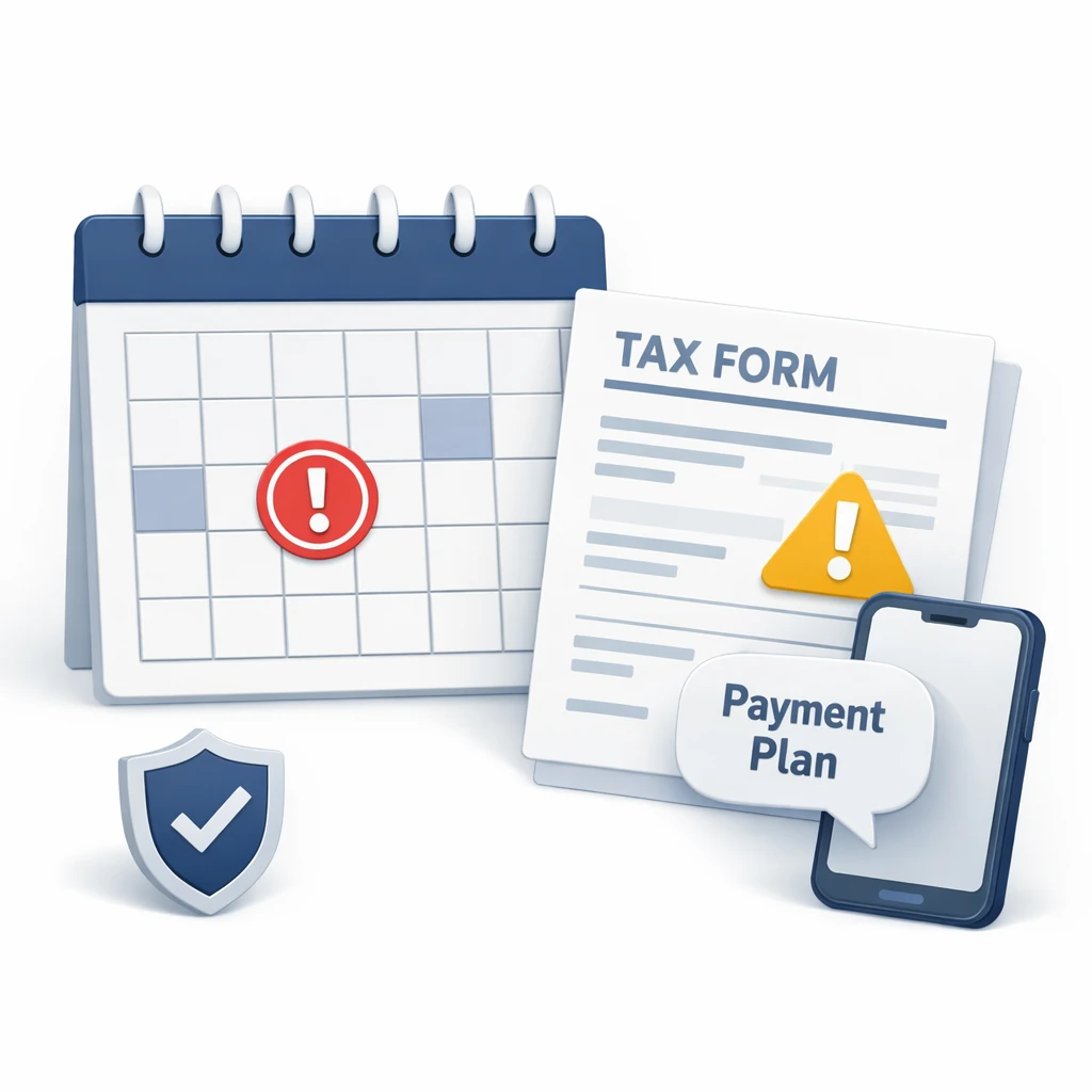 what to do if you can't pay your taxes on time