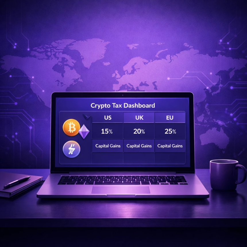 is cryptocurrency taxable in the US/UK/EU?