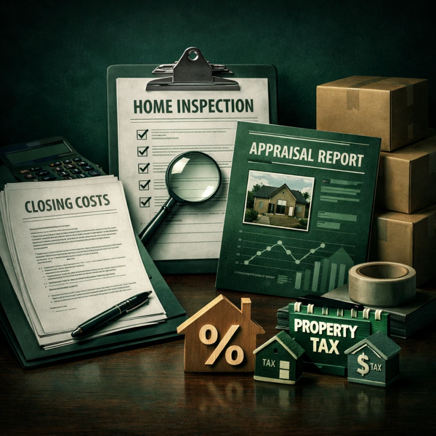 costs of buying a home besides the down payment