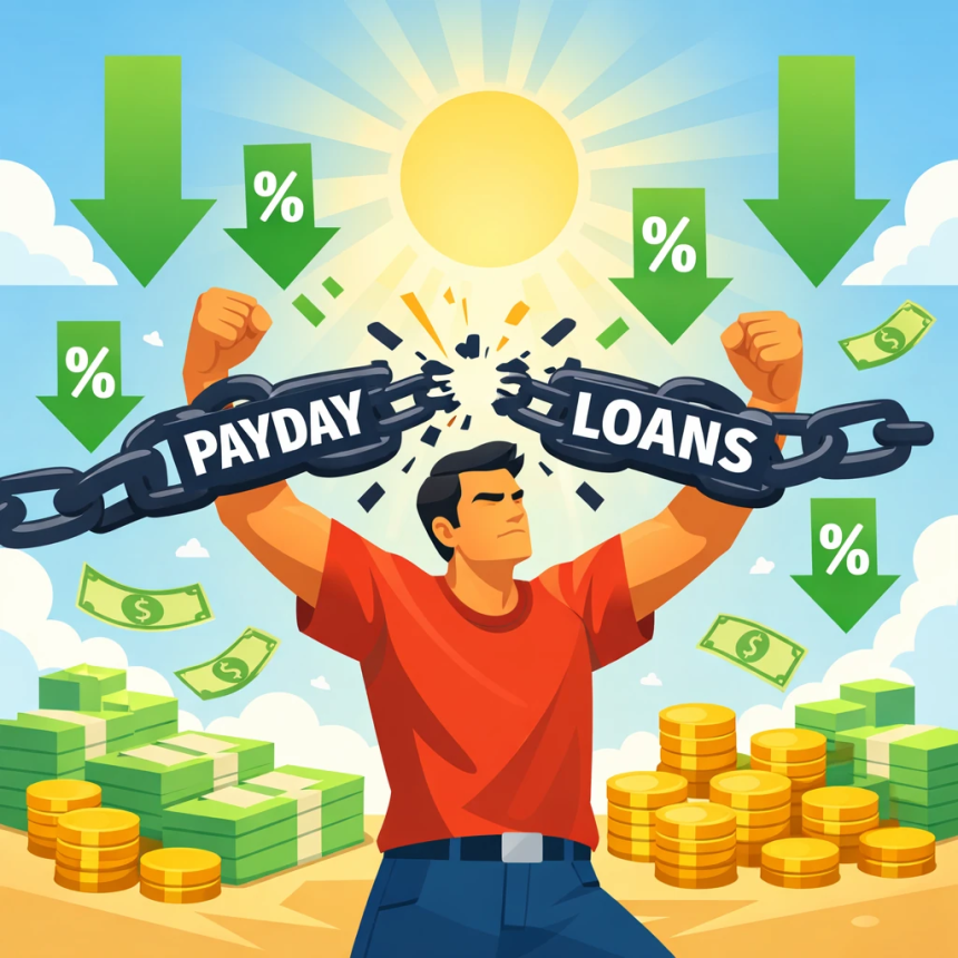 how to get out of payday loan debt fast