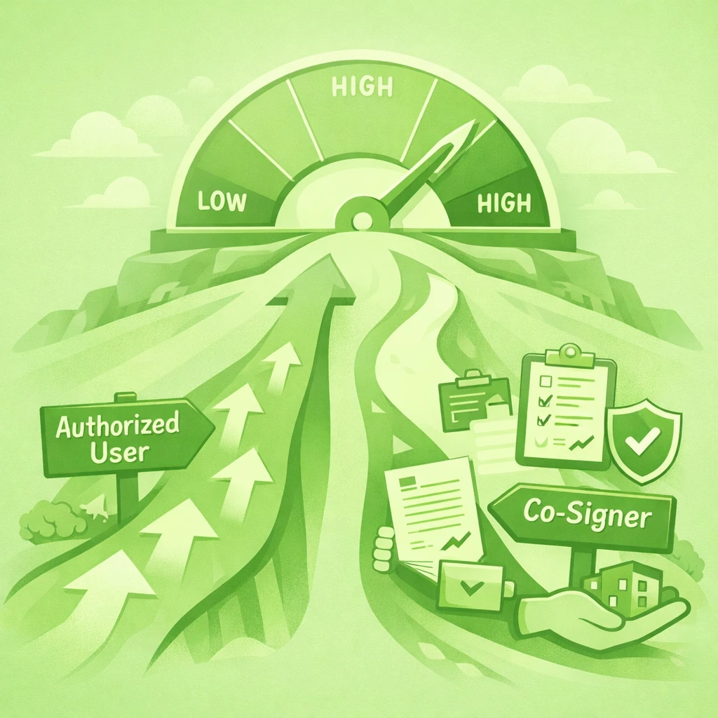 authorized user vs co-signer: which helps credit more?