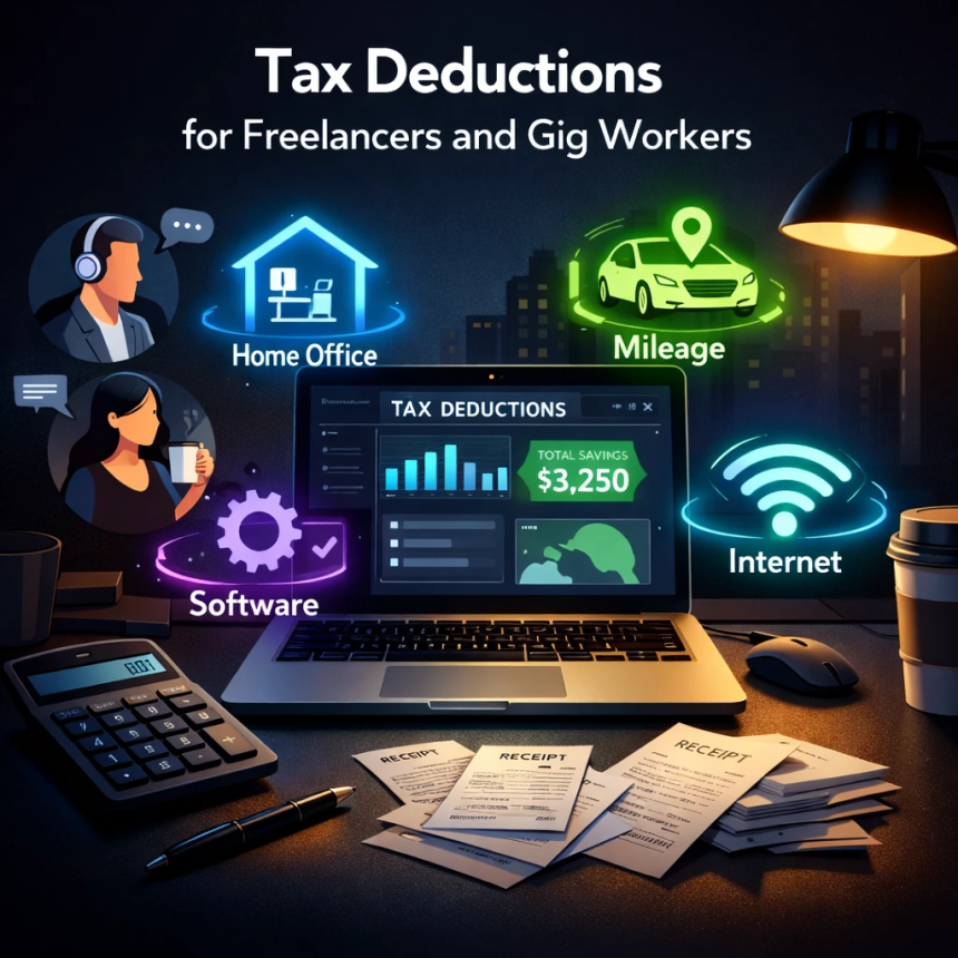 tax deductions for freelancers and gig workers