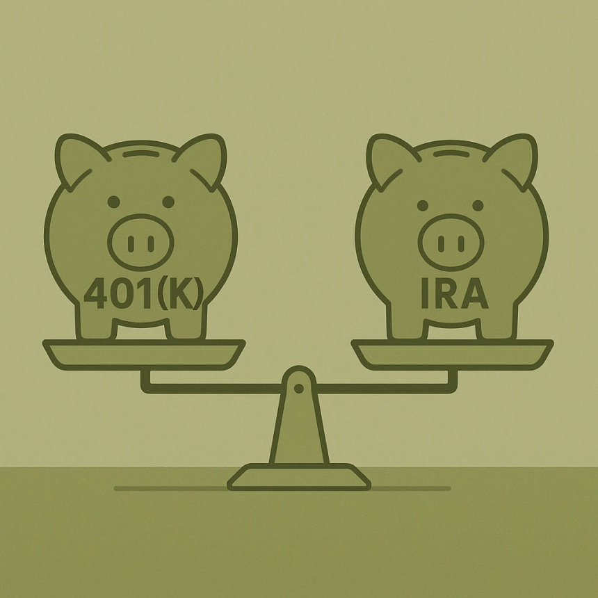 401(k) vs IRA: which should I contribute to first?