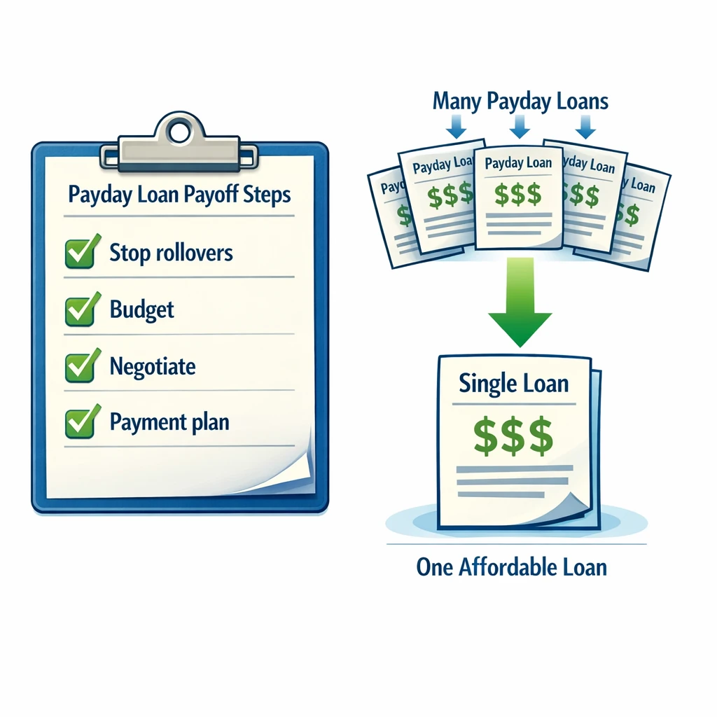 how to get out of payday loan debt fast