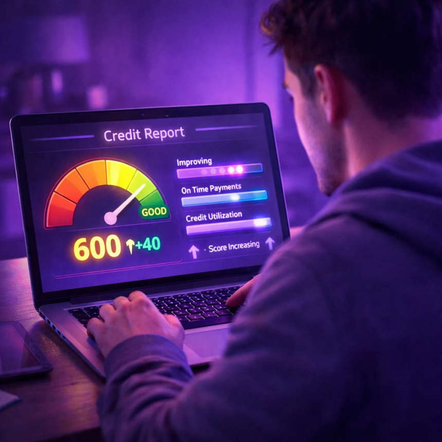 fastest ways to improve a 600 credit score