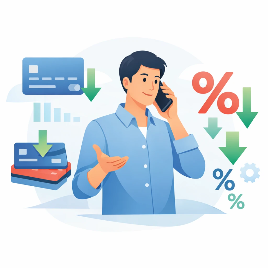 how to negotiate lower credit card interest rates