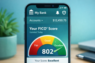 how to get a free FICO score from your bank