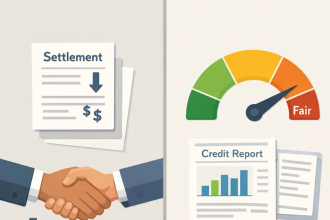 does debt settlement hurt your credit score?