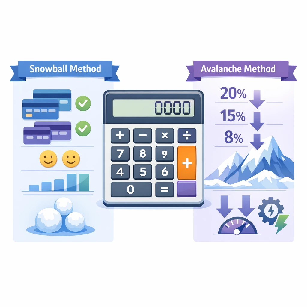 snowball vs avalanche method calculator