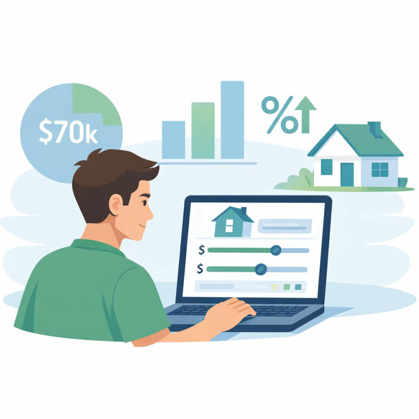 how much house can I afford on a $70,000 salary?