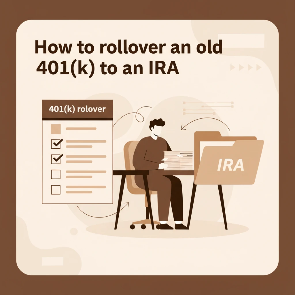 how to rollover an old 401(k) to an IRA