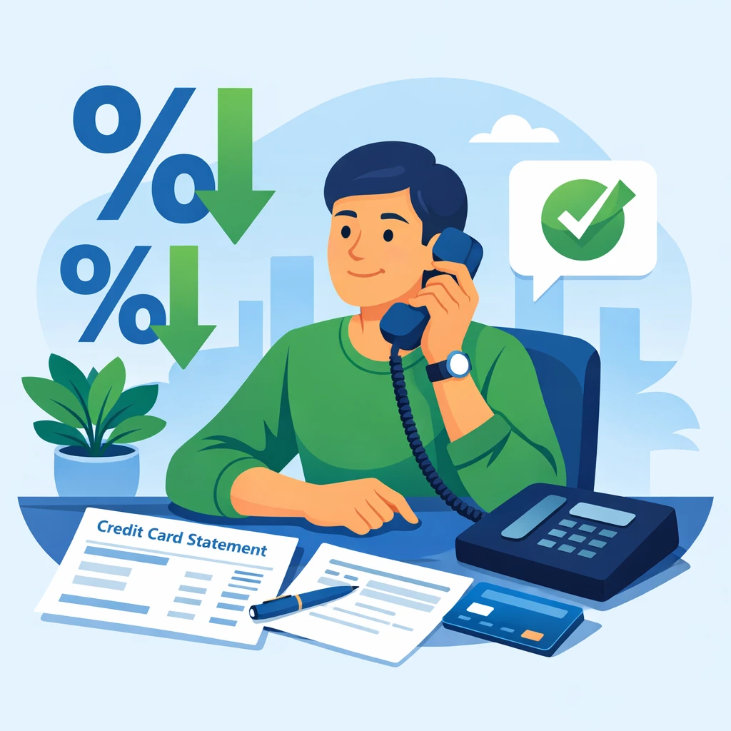how to negotiate lower credit card interest rates