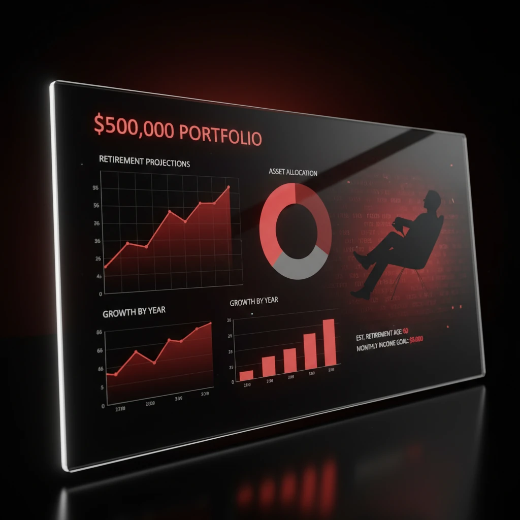 can I retire early with $500,000 saved?