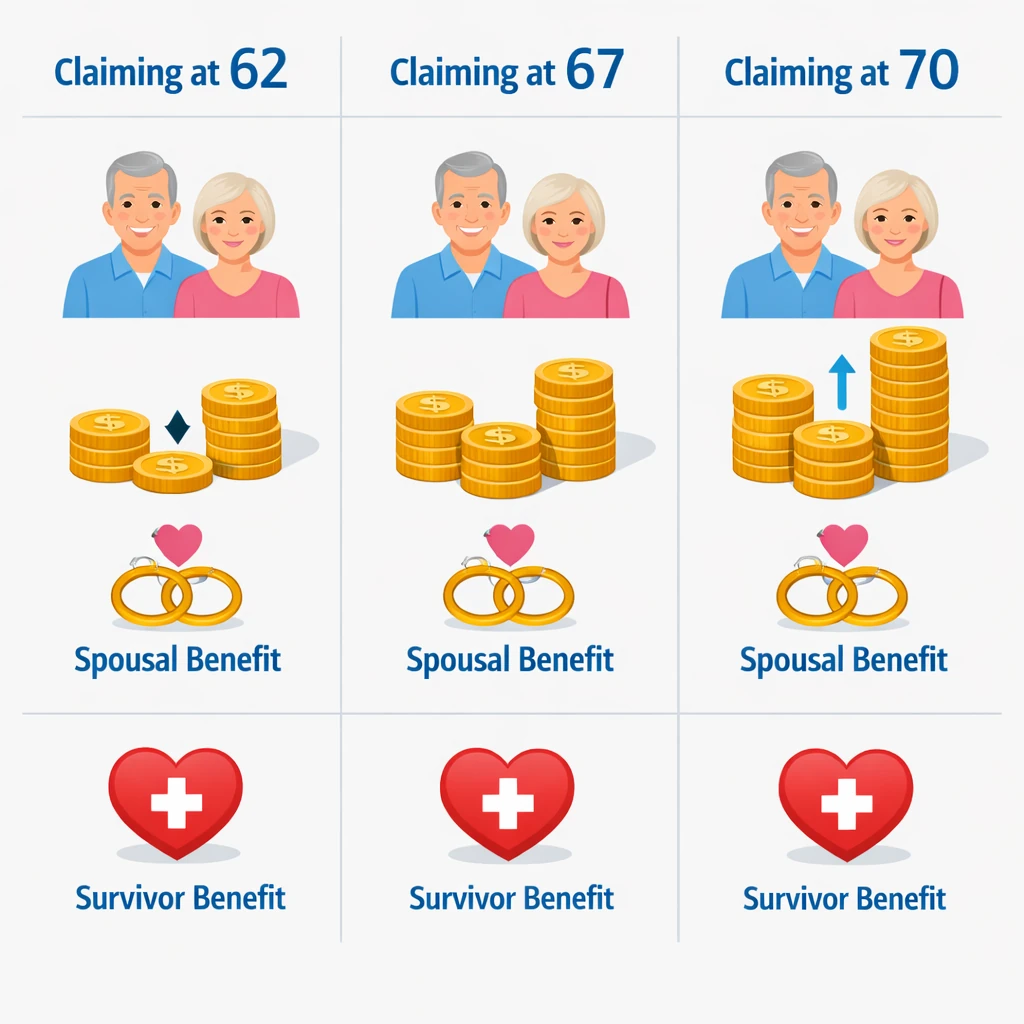 Social Security claiming strategies for married couples