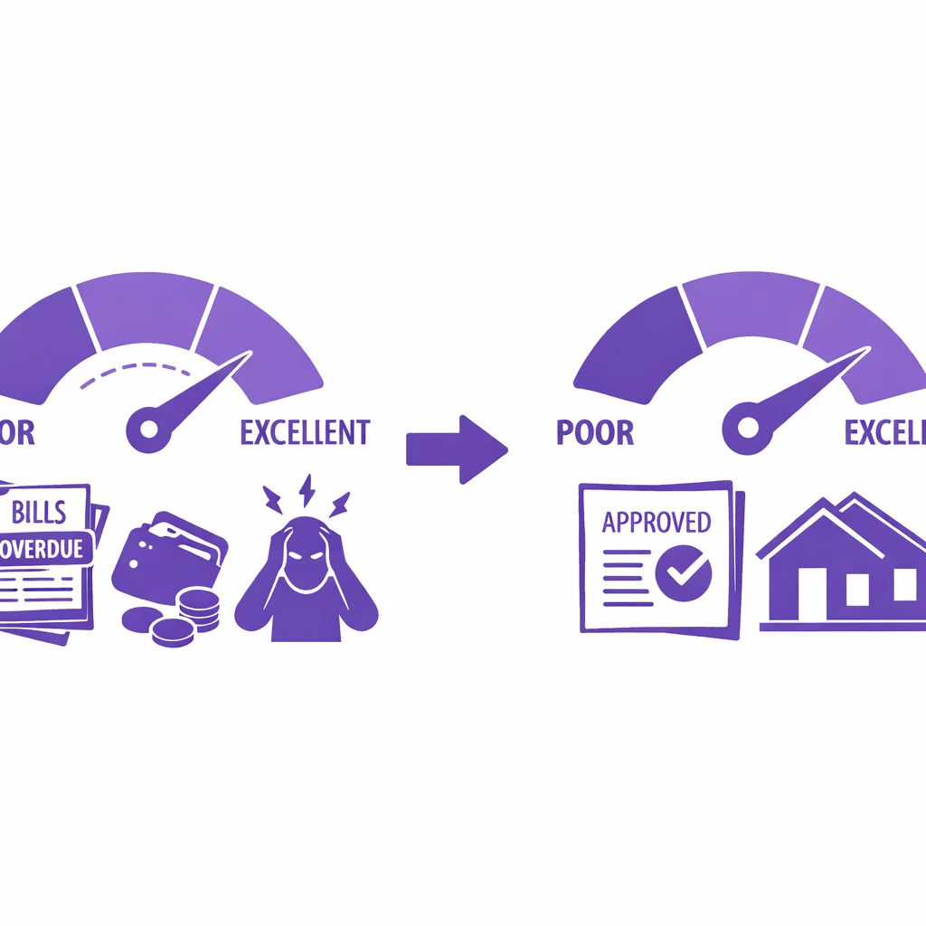 how to improve credit score before applying for a mortgage