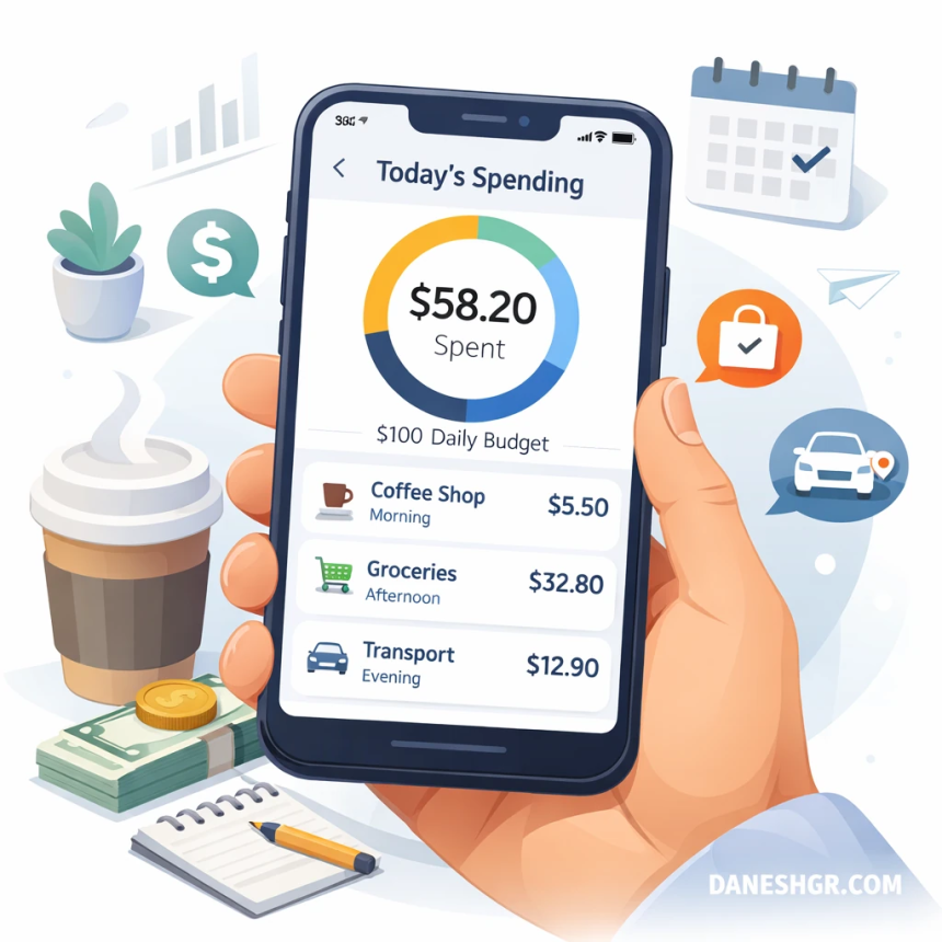 how to track daily spending