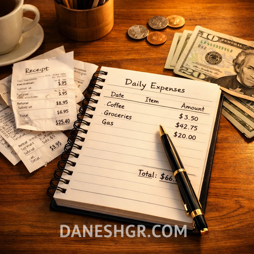 how to track daily spending